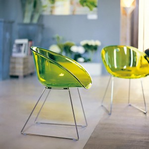 Sillón Gliss 920/921 de Pedrali. Sillones de diseño. Sillas de plástico.