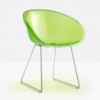 Sillón Gliss 920/921 de Pedrali. Sillones de diseño. Sillas de plástico.