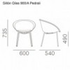 Sillón Gliss 900/A de Pedrali. Sillas de diseño. Sillones tapizados modernos.