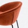 Sillón Gliss 900/A de Pedrali. Sillas de diseño. Sillones tapizados modernos.