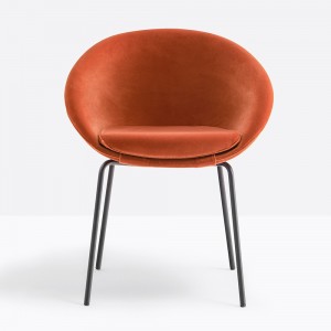 Sillón Gliss 900/A de Pedrali. Sillas de diseño. Sillones tapizados modernos.