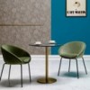 Sillón Gliss 900/A de Pedrali. Sillas de diseño. Sillones tapizados modernos.