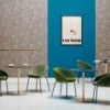 Sillón Gliss 900/A de Pedrali. Sillas de diseño. Sillones tapizados modernos.