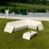 Sofá Rest Módulo Central con luz LED y Tejido Náutico | Diseño Vondom