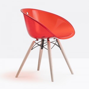 Sillón Gliss 904/905 de Pedrali. Sillones de diseño. Sillones y butacas modernas.