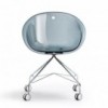 Sillón Gliss 968 de Pedrali. Sillones de diseño. Sillones con ruedas.