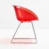 Sillón Gliss 920/921 de Pedrali. Sillones de diseño. Sillas de plástico.