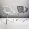Sillón Gliss 920/921 de Pedrali. Sillones de diseño. Sillas de plástico.