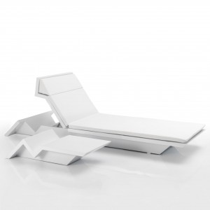 Tumbona Rest Reclinable de Diseño con Tecnología Interior Led | Vondom