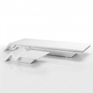 Mesa Tumbona Rest con Ruedas y Luz Led en el Interior | Diseño Vondom