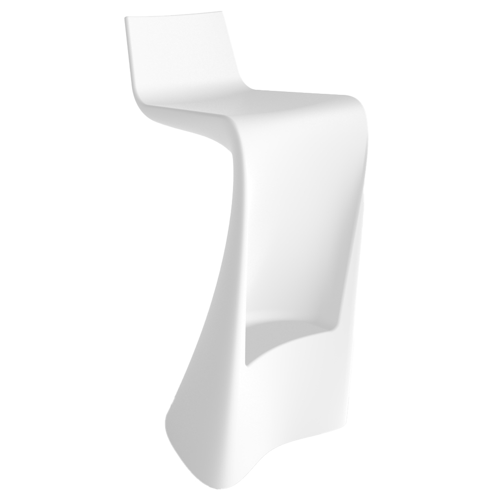 Taburete Wing con Luz Led en el Interior Fabricado en Resina | Vondom
