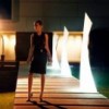 Lámpara pie Wing con Luz Led en el Interior y con Doble Pared | Vondom
