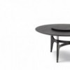 Mesa Universe Redonda Madera o Mármol de Bontempi.  Mesas de comedor modernas de diseño italiano.