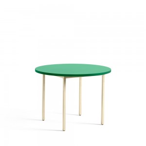 Mesa Two-colour de diseño moderna y elegante de Hay para instalaciones.