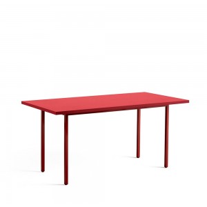 Mesa Two-colour de diseño moderna y elegante de Hay para instalaciones.