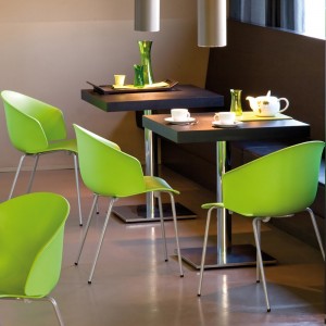 Sillón Grace 410/411 de Pedrali. Sillas de diseño. Sillas de cocina y comedor.