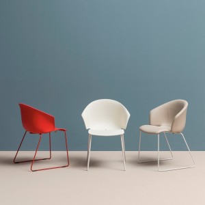 Sillón Grace 410/411 de Pedrali. Sillas de diseño. Sillas de cocina y comedor.