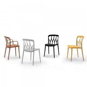 Silla Galaxy de Bontempi. Sillas de diseño para patio y jardín.