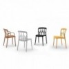Silla Galaxy de Bontempi. Sillas de diseño para patio y jardín.