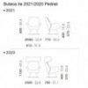 Butaca Ila 2021/2020 Pedrali