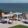 Silla Hidra de Bontempi. Sillas de diseño italiano para interiores y exteriores.