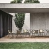 Silla Ines Outdoor de Bontempi. Sillas de diseño para terrazas y jardines.