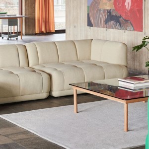 Sofá Quilton Lounge Hay. Sofá contemporaneo para interiores.