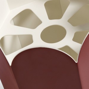 Lámpara de sobremesa Arc shade de HAY. Iluminación de diseño para interiores.