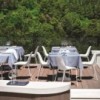 Silla Mood Outdoor de Bontempi. Sillas de diseño para patios y jardines.