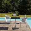 Silla Mood Outdoor de Bontempi. Sillas de diseño para patios y jardines.