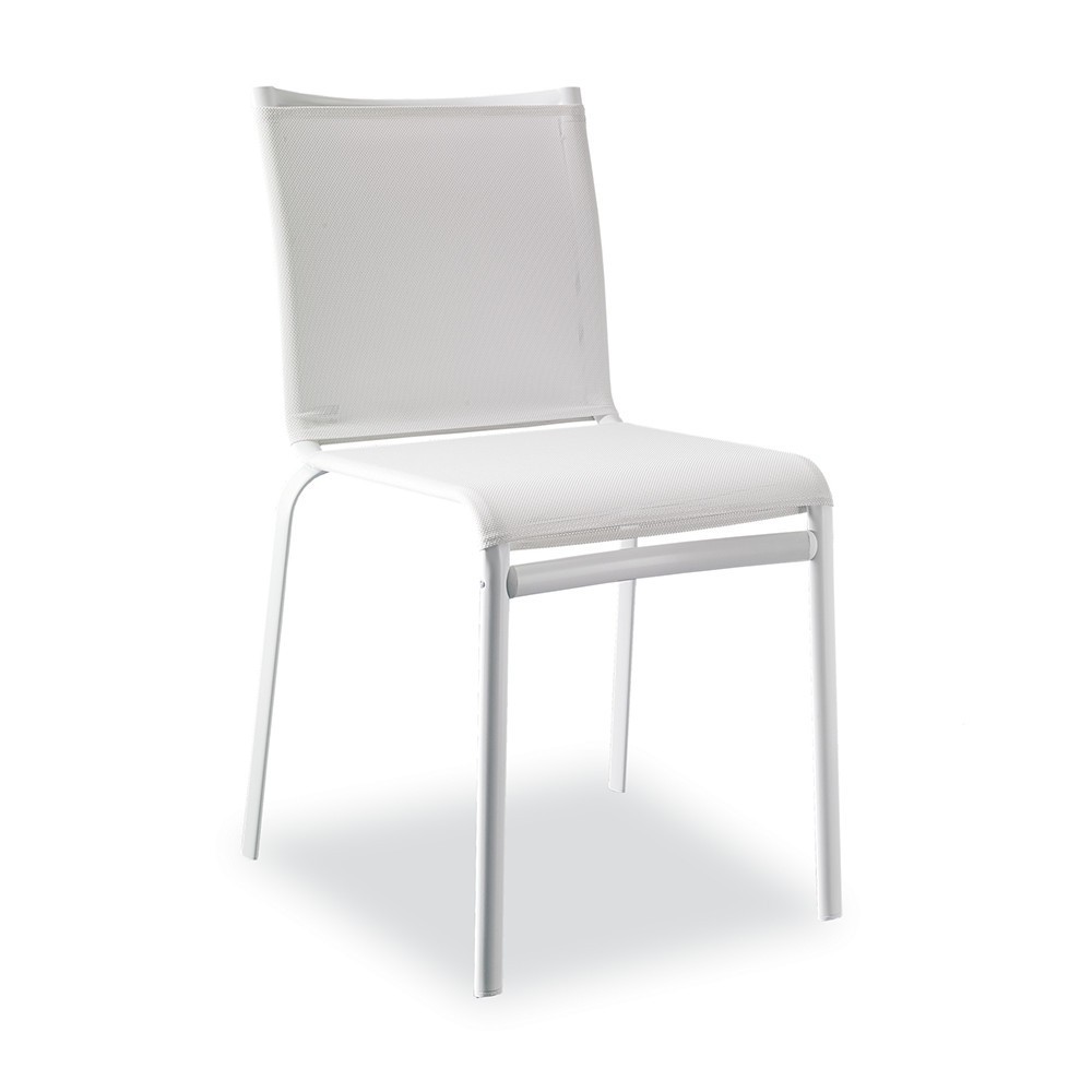 Silla Net Outdoor de Bontempi. Sillas para jardín y terraza de diseño italiano.