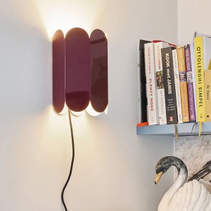 Lámpara de pared Arcs switch de HAY. Iluminación original de estilo Nórdico.