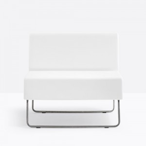 Pouf Host lounge outdoor de Pedrali. Poufs de diseño modular. Poufs para exteriores.