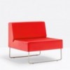 Pouf Host lounge outdoor de Pedrali. Poufs de diseño modular. Poufs para exteriores.