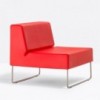 Pouf Host lounge outdoor de Pedrali. Poufs de diseño modular. Poufs para exteriores.