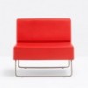 Pouf Host lounge outdoor de Pedrali. Poufs de diseño modular. Poufs para exteriores.