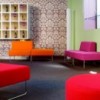 Pouf Host Lounge tapizado Pedrali
