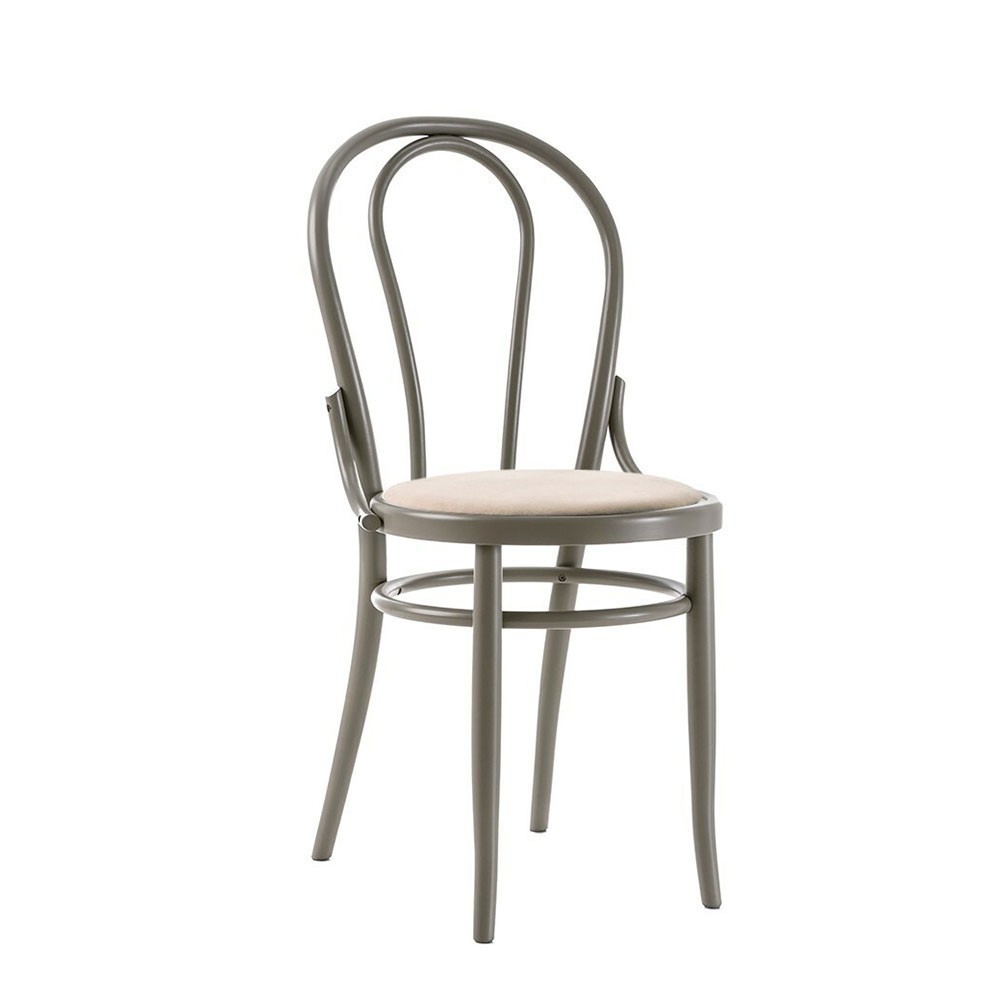 Silla N.18 Tapizada de GTV Thonet Vienna. Clásica silla de diseño de salón.
