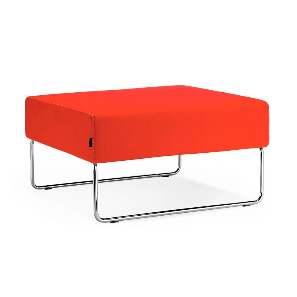 Pouf Host Lounge tapizado Pedrali