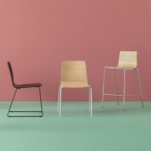 Silla Inga 5613/5619 de Pedrali. Sillas de diseño moderno. Sillas para comedor.