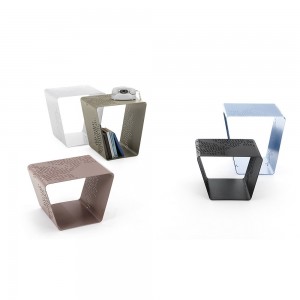 Mesita Puf Pattern Outdoor de Bontempi. Mesita auxiliar o puf para patios o terrazas.