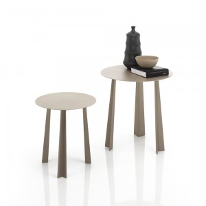 Mesa Auxiliar Tao Outdoor de Bontempi. Complementos de exterior de diseño.
