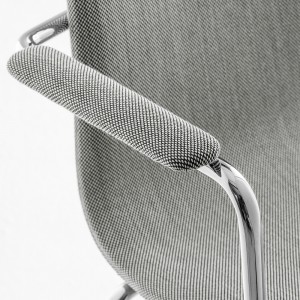 Sillón Inga 5684 de Pedrali. Sillones de diseño. Sillas tapizadas con resposabrazos.