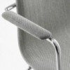 Sillón Inga 5684 de Pedrali. Sillones de diseño. Sillas tapizadas con resposabrazos.
