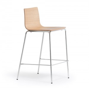 Taburete Inga de Pedrali. Taburetes de diseño italiano. Taburetes modernos.