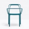 Sillón Intrigo 3715 de Pedrali. Sillones de diseño. Sillones de aluminio de jardín.