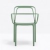 Sillón Intrigo 3715 de Pedrali. Sillones de diseño. Sillones de aluminio de jardín.