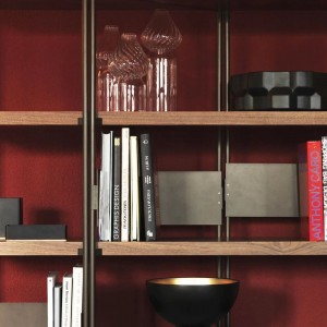 Librería ZigZag Driade. Piezas para interior de diseño moderno. Librerías de salón.
