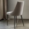 Silla Clara Acero de Bontempi. Sillas de comedor de diseño conteporáneo.