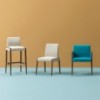 Silla Jil 520 de Pedrali. Sillas de diseño. Sillas tapizadas modernas.